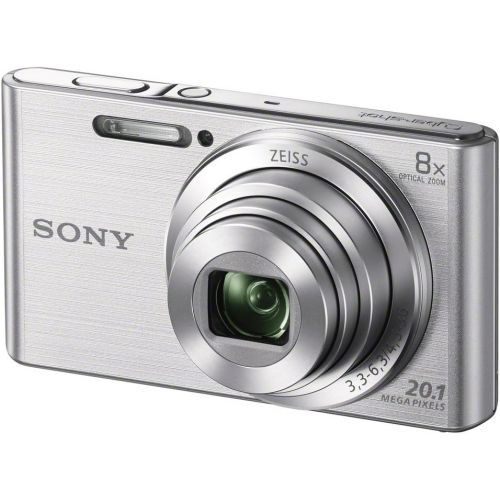 소니 Sony DSCW830 20.1 MP Digital Camera with 2.7-Inch LCD (Silver)