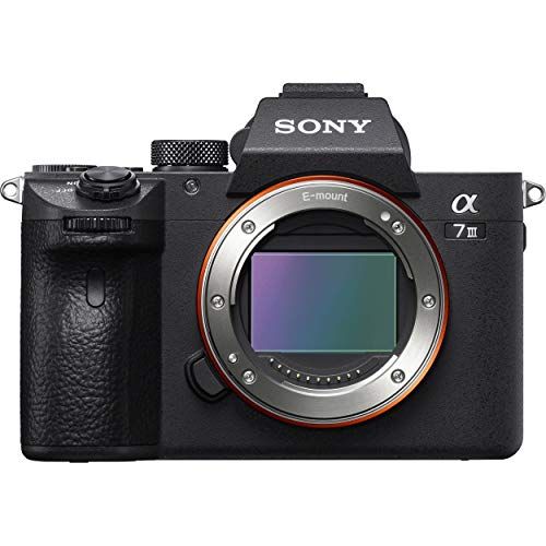 소니 Sony a7 III ILCE7M3/B Full-Frame Mirrorless Interchangeable-Lens Camera with 3-Inch LCD, Body Only,Base Configuration,Black