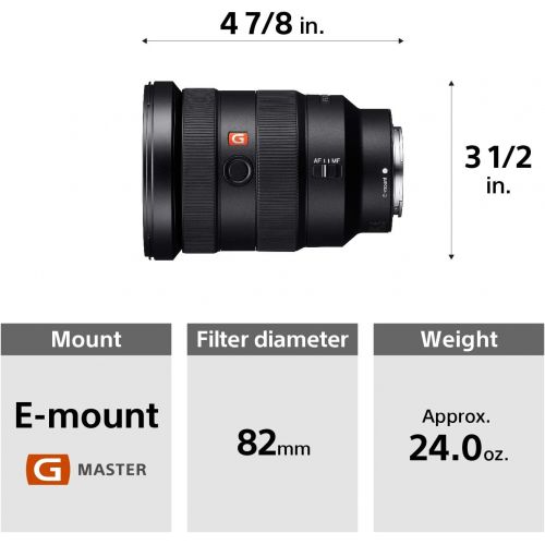 소니 Sony - FE 16-35mm F2.8 GM Wide-Angle Zoom Lens (SEL1635GM), Black