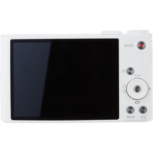 소니 Sony DSCWX350 18 MP Digital Camera (White)