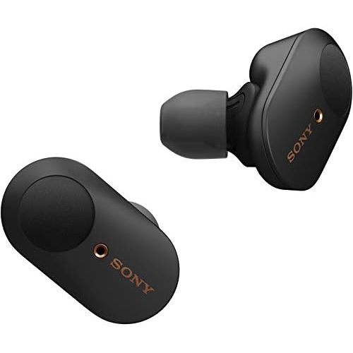 소니 Sony WF-1000XM3 Industry Leading Noise Canceling Truly Wireless Earbuds Headset/Headphones with AlexaVoice Control And Mic For Phone Call, Black