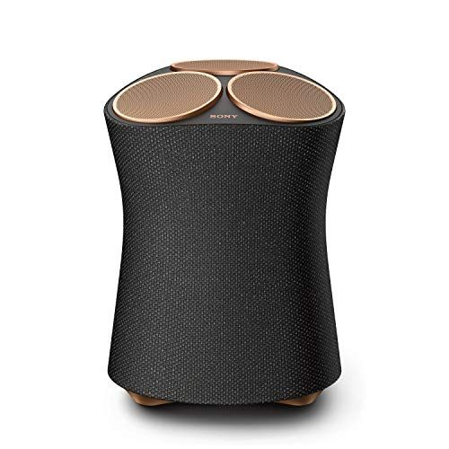 소니 Sony SRS-RA5000 360 Reality Audio Premium Wi-Fi / Bluetooth Wireless Speaker, Works with Alexa and Google Assistant, Black