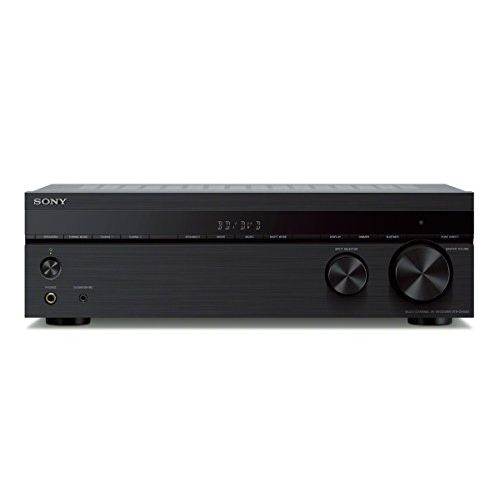 소니 Sony STRDH590 5.2 Channel Surround Sound Home Theater Receiver: 4K HDR AV Receiver with Bluetooth,Black