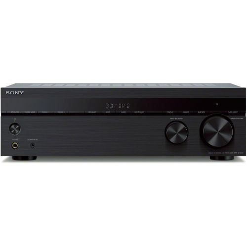 소니 Sony STRDH590 5.2 Channel Surround Sound Home Theater Receiver: 4K HDR AV Receiver with Bluetooth,Black