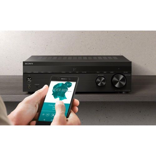 소니 Sony STRDH590 5.2 Channel Surround Sound Home Theater Receiver: 4K HDR AV Receiver with Bluetooth,Black