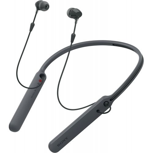 소니 Sony - C400 Wireless Behind-Neck in Ear Headphone Black (WIC400/B)