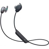 Sony WI-SP600N Black Premium Waterproof Bluetooth Wireless Extra Bass Sports In-Ear 6 Hr Of Playback Headphones/Microphone (International version)