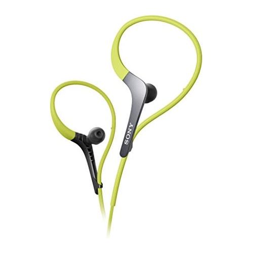 소니 Sony MDRAS400EX Sports Headphones with Adjustable Ear Loop (Black)