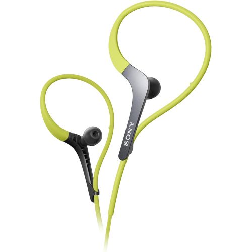 소니 Sony MDRAS400EX Sports Headphones with Adjustable Ear Loop (Black)