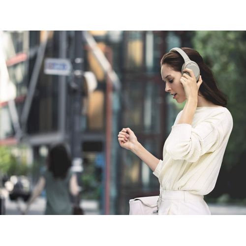 소니 Sony Noise Cancelling Headphones WH1000XM3: Wireless Bluetooth Over the Ear Headset with Mic for phone-call and Alexa voice control - Industry Leading Active Noise Cancellation  S