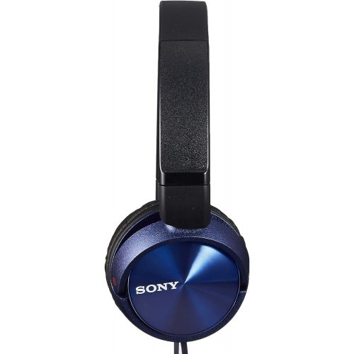 소니 Sony Dynamic Closed-Type Headphones MDR-ZX310-L Blue