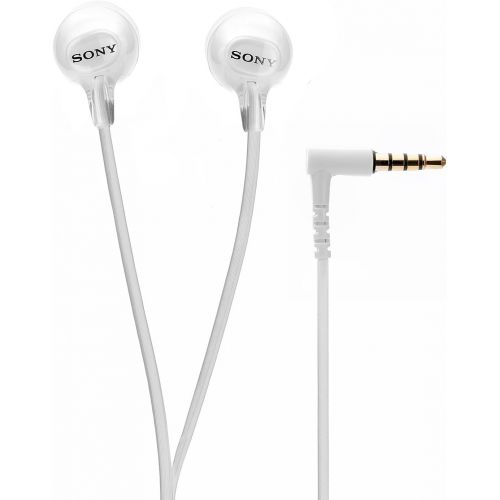 소니 Sony Audio/Video MDR-EX15AP/W EX Earbud Headset White