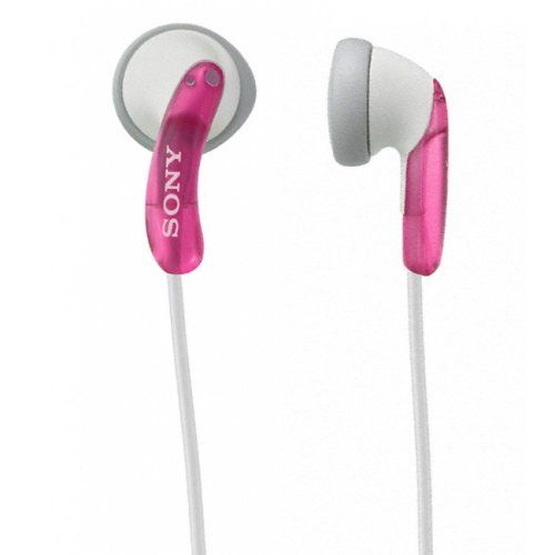 소니 Sony MDR-E10LP/Pink Headphones -Fashion Earbuds (Pink)