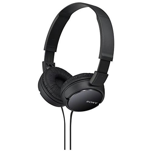 소니 Sony MDRZX110/BLK ZX Series Stereo Headphones (Black)