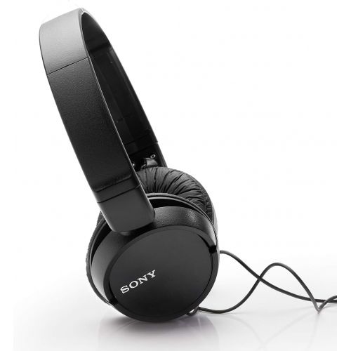 소니 Sony MDRZX110/BLK ZX Series Stereo Headphones (Black)