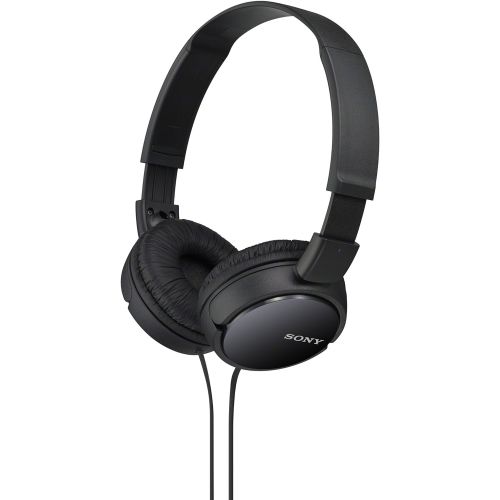 소니 Sony MDRZX110/BLK ZX Series Stereo Headphones (Black)