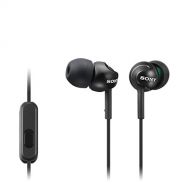 Sony Deep Bass Earphones with Smartphone Control and Mic - Metallic Black