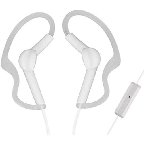 소니 Sony Extra Bass Active Sports in Ear Ear Bud Over The Ear Splashproof Premium Headphones a Built-in mic Hands-Free Calls Snow-White (Limited Edition)