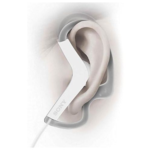 소니 Sony Extra Bass Active Sports in Ear Ear Bud Over The Ear Splashproof Premium Headphones a Built-in mic Hands-Free Calls Snow-White (Limited Edition)