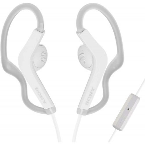 소니 Sony Extra Bass Active Sports in Ear Ear Bud Over The Ear Splashproof Premium Headphones a Built-in mic Hands-Free Calls Snow-White (Limited Edition)