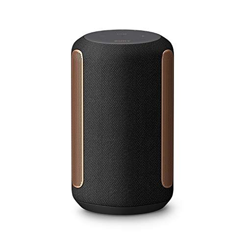 소니 Sony SRS-RA3000 360 Reality Audio Wi-Fi / Bluetooth Wireless Speaker, Works with Alexa and Google Assistant, Black