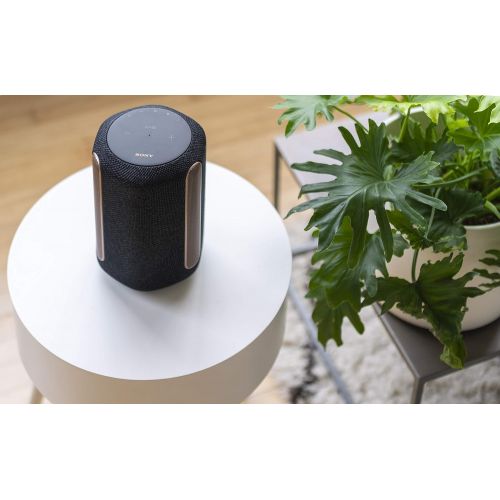 소니 Sony SRS-RA3000 360 Reality Audio Wi-Fi / Bluetooth Wireless Speaker, Works with Alexa and Google Assistant, Black