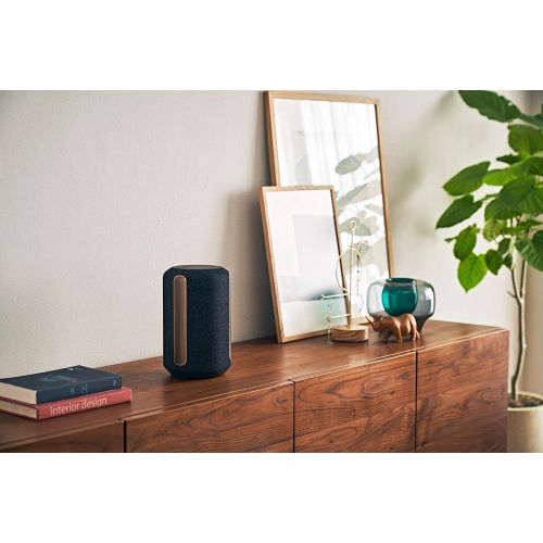 소니 Sony SRS-RA3000 360 Reality Audio Wi-Fi / Bluetooth Wireless Speaker, Works with Alexa and Google Assistant, Black