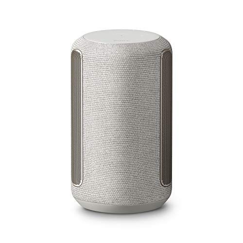 소니 Sony SRS-RA3000 360 Reality Audio Wi-Fi / Bluetooth Wireless Speaker, Works with Alexa and Google Assistant, Light Gray