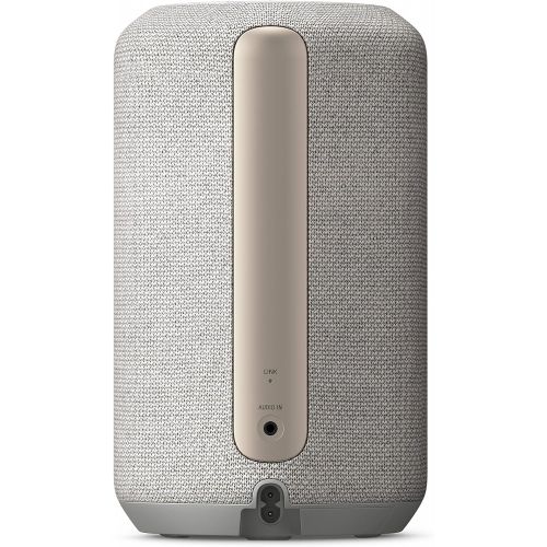 소니 Sony SRS-RA3000 360 Reality Audio Wi-Fi / Bluetooth Wireless Speaker, Works with Alexa and Google Assistant, Light Gray