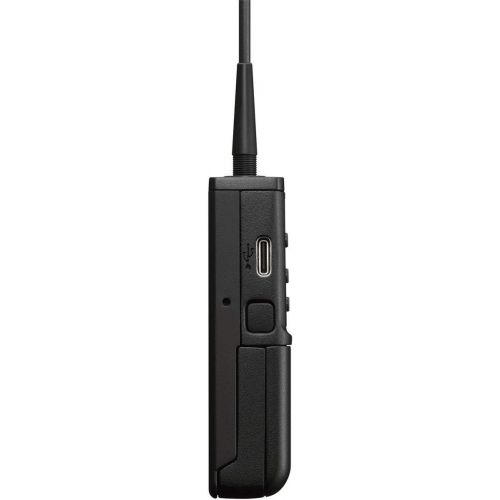 소니 Sony UTX-B40 Wireless Audio Bodypack Transmitter with ECM-V1BMP Omnidirectional Lavalier Microphone, UC90: 941-960 MHz