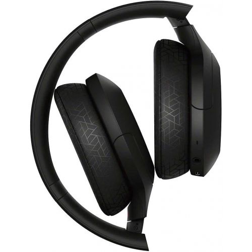 소니 SONY - WH-H910N h.Ear on 3 Wireless Noise Canceling Over-The-Ear Bluetooth Dual Noise Cancellation Microphones High-Resolution Audio Earcups Stereophony Headphones - Black + Audio