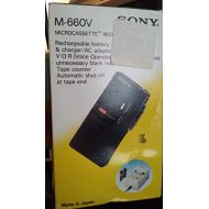 Sony M-660V Microcassette handheld Voice Recorder Reboxed In Gift Box with Accessories