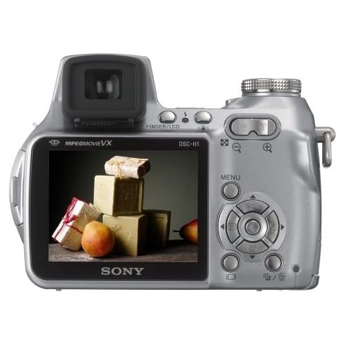 소니 Sony Cybershot DSCH1 5.1MP Digital Camera with 12x Steady Shot Zoom (Discontinued by Manufacturer)