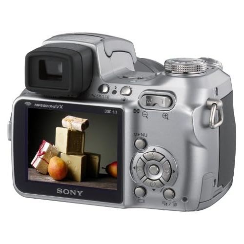 소니 Sony Cybershot DSCH1 5.1MP Digital Camera with 12x Steady Shot Zoom (Discontinued by Manufacturer)