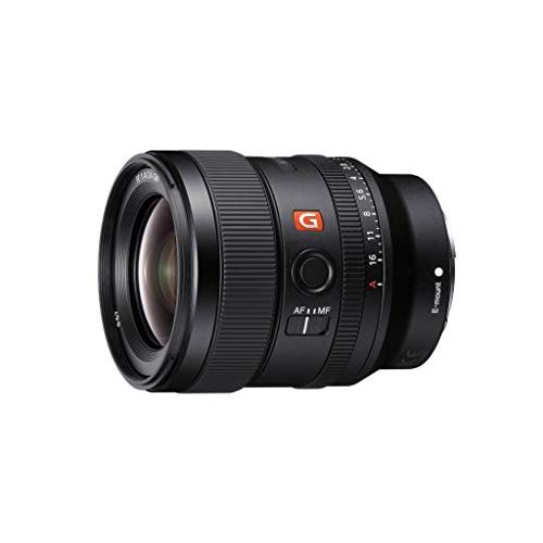 소니 Sony E-mount FE 24mm F1.4 GM Full Frame Wide-angle Prime Lens (SEL24F14GM), Black