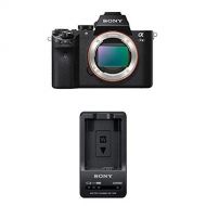 Sony Alpha a7II Interchangeable Digital Lens Camera - Body Only with BC-TRW W Series Battery Charger