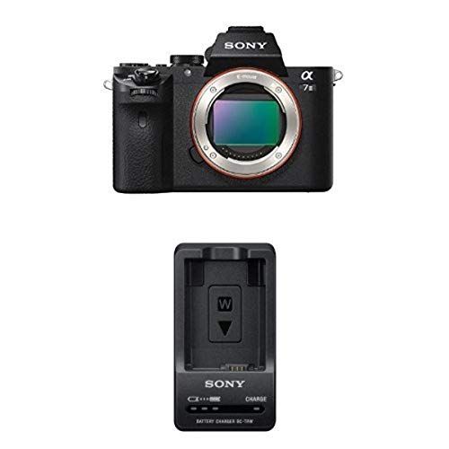 소니 Sony Alpha a7II Interchangeable Digital Lens Camera - Body Only with BC-TRW W Series Battery Charger