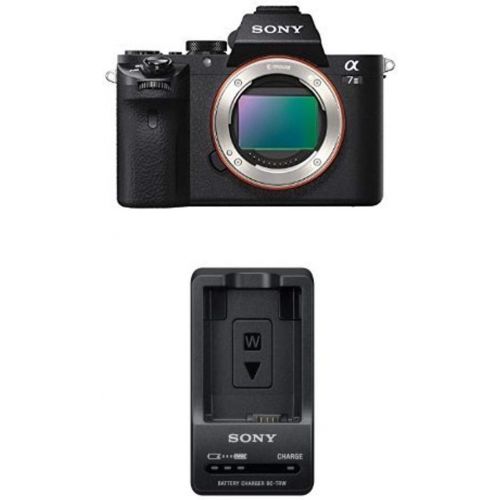 소니 Sony Alpha a7II Interchangeable Digital Lens Camera - Body Only with BC-TRW W Series Battery Charger