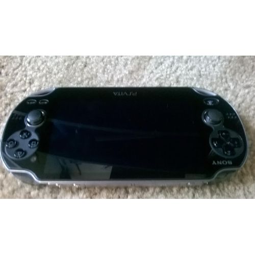 소니 Sony Playstation Vita Pch 1101 Handheld Touchscreen Game Console 3g/wifi, Bluetooth & Dual Cameras