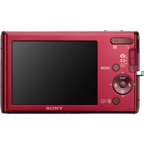 소니 Sony Cybershot DSC-W180 10.1MP Digital Camera with 3x SteadyShot Stabilized Zoom and 2.7-inch LCD (Red)