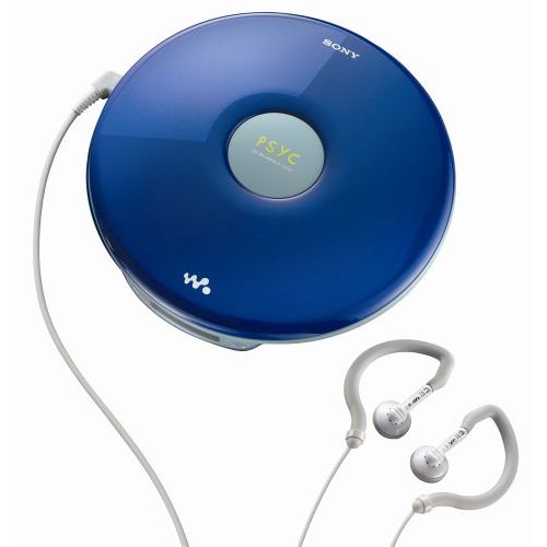 소니 Sony DFJ040PSBLU CD Walkman Portable Compact Disc Player with Tuner