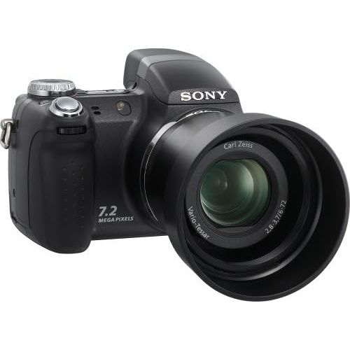 소니 Sony Cybershot DSC-H5 7.2MP Digital Camera with 12x Optical Image Stabilization Zoom