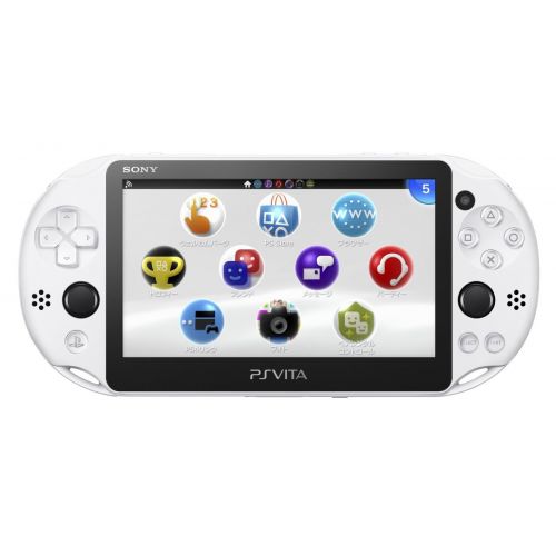 소니 Sony PlayStation Vita Wi-Fi model Glacier White (PCH-2000ZA22) Japanese Ver. Japan Import