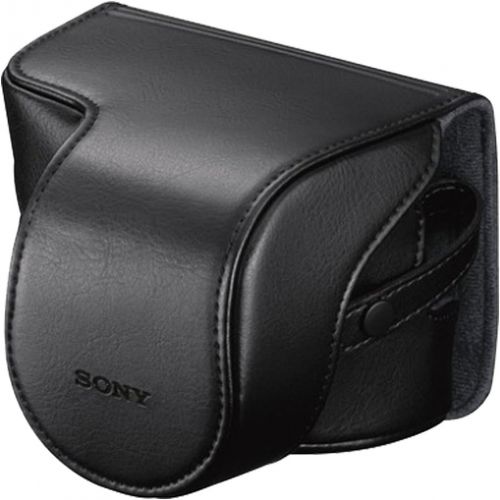 소니 SonyLCSEJAB.SYH Stylish Jacket Case for NEX Camera - Black