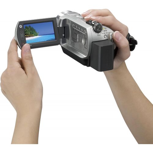 소니 Sony DCR-SR300 6.1MP 40GB Hard Disk Drive Handycam Camcorder with 10x Optical Zoom