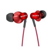 Sony MDR-EX220LP/R Red 13.5mm Drivers In-Ear Stereo Receiver (Japanese Import)