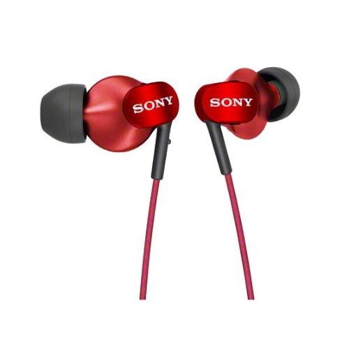 소니 Sony MDR-EX220LP/R Red 13.5mm Drivers In-Ear Stereo Receiver (Japanese Import)
