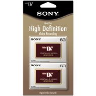 Sony DVM63HDR/2 High Definition Minidv Videocassette - 2 Pack