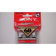 Sony 60 Minute Blank Microcassette Tapes MC-60, Set of 3