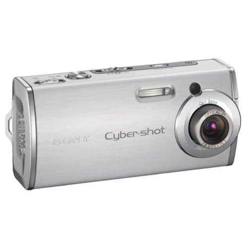 소니 Sony Cybershot DSCL1 4MP Digital Camera with 3x Optical Zoom (Silver)